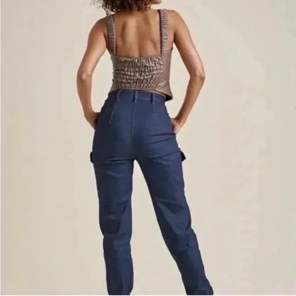 FAUX Leather Corset Top size 1X - Picture 11 of 15